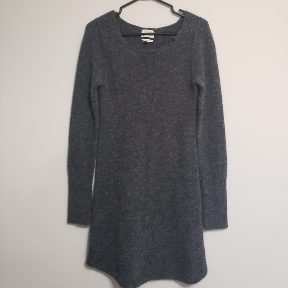 Aritzia Wilfred Free gray long sleeve sweater dress - Picture 7 of 8